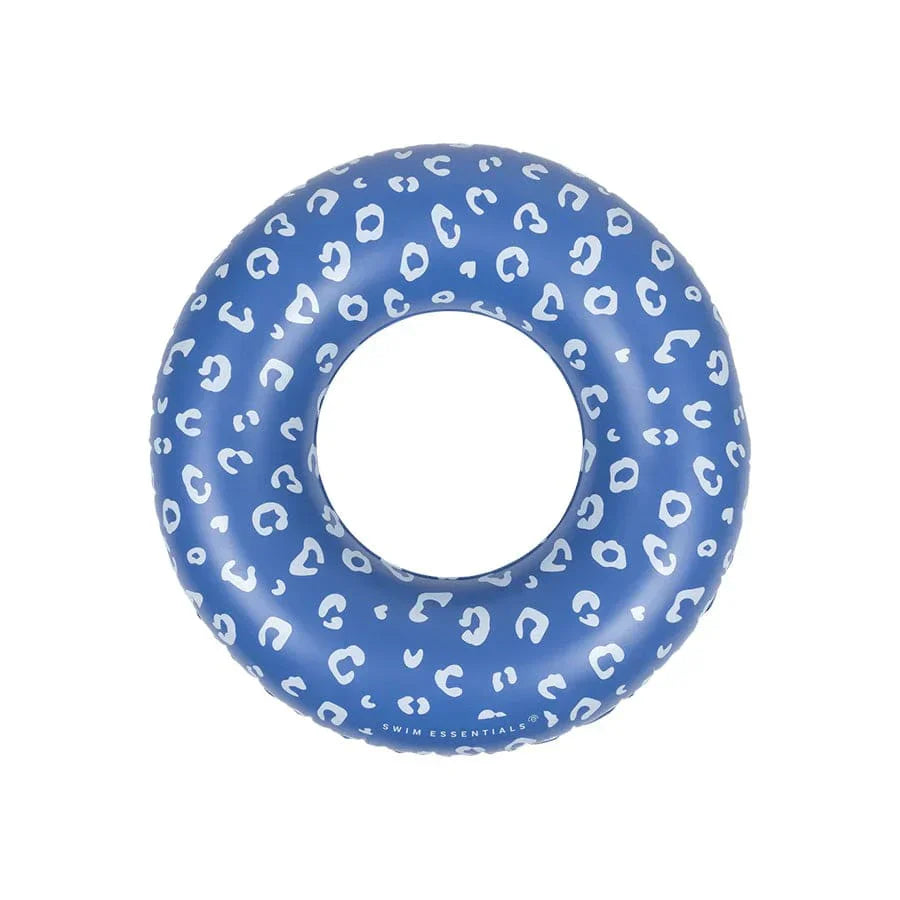 Bouée de piscine Léopard Bleu
