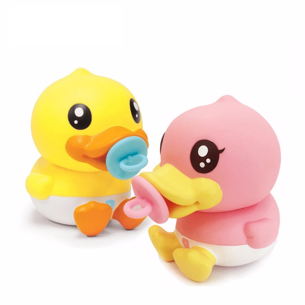 Pink baby duck duck