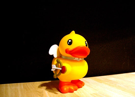 Cupid yellow duck duck