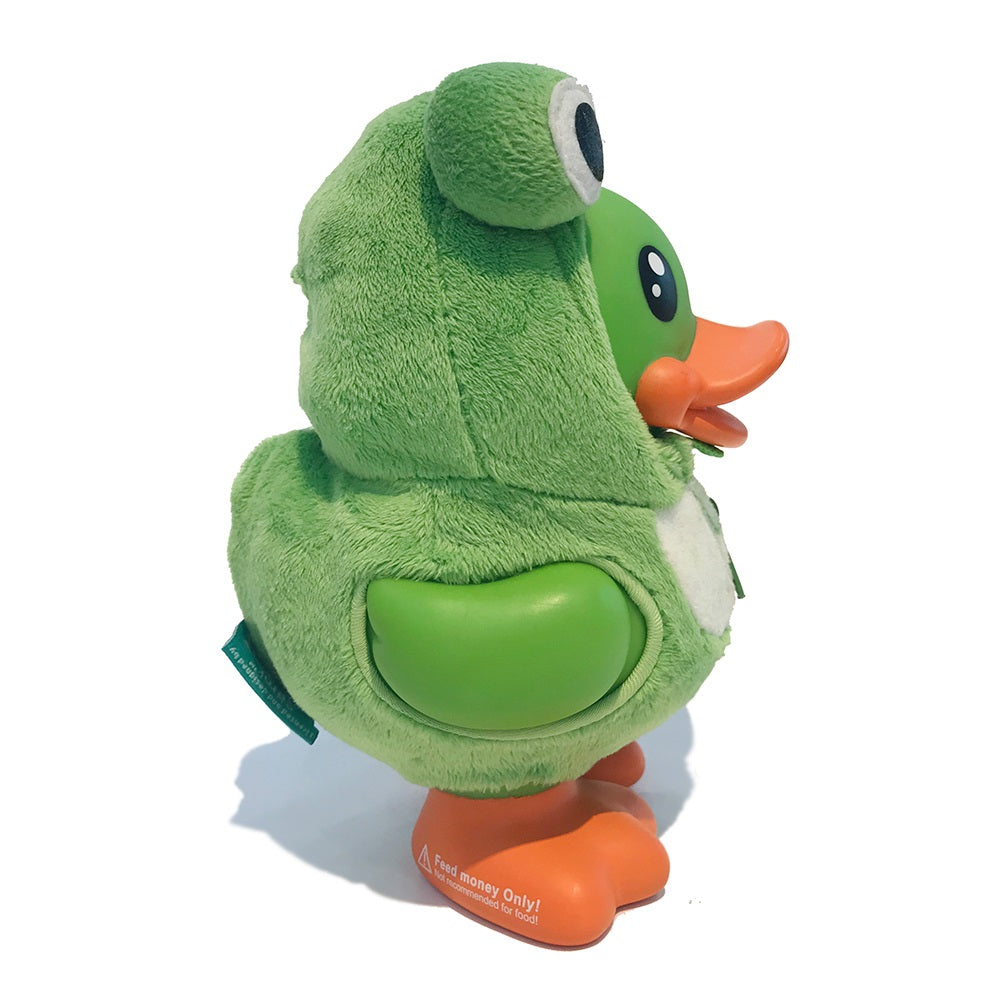 Green Frog Duck Spardose