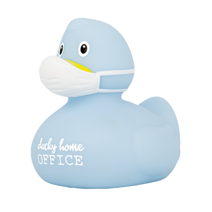 Canard Corona Bleu "Ducky Home Office"