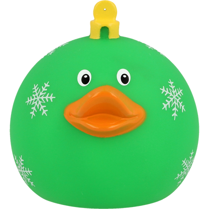 Green Duck Christmas Ball
