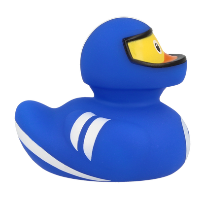 Canard Pilote de Course Bleu