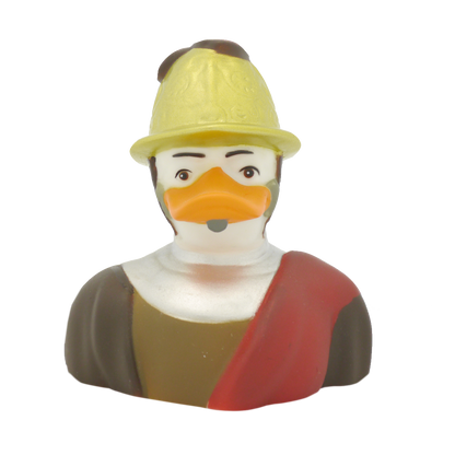 Ente Der Mann mit dem goldenen Helm