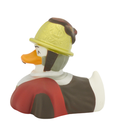 Ente Der Mann mit dem goldenen Helm