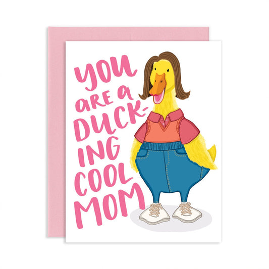 Duck Greeting Card Mom