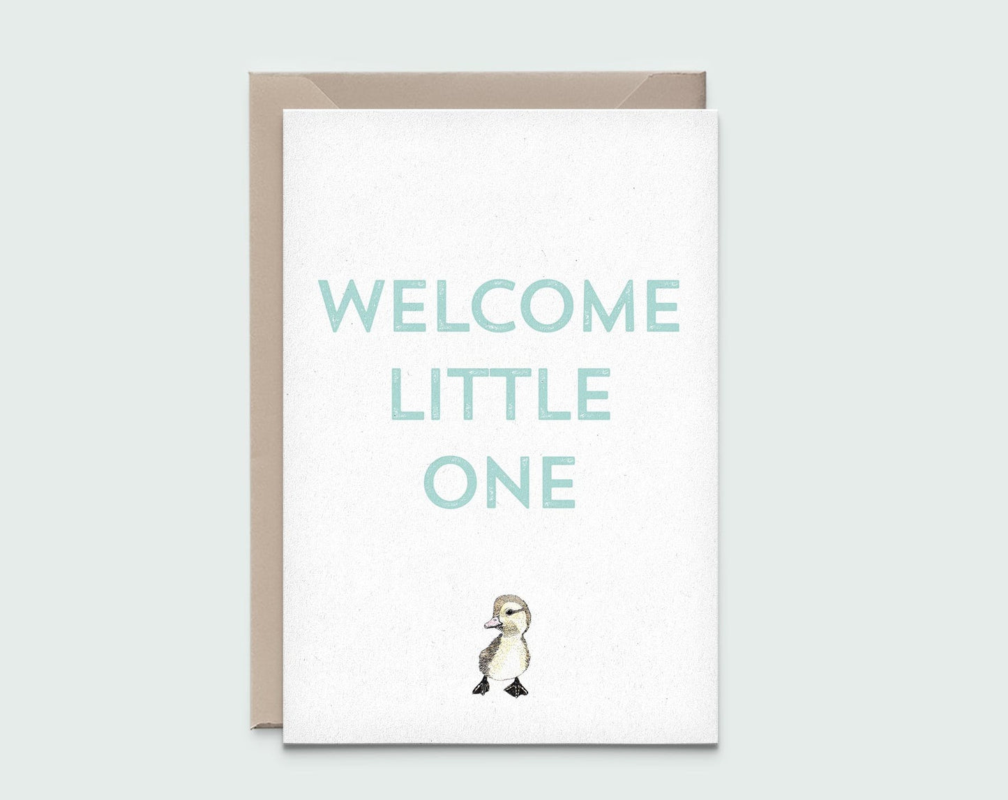 Duck birth card