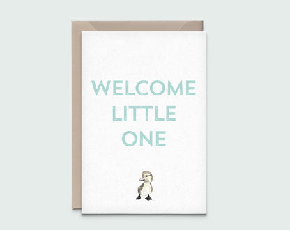 Duck birth card