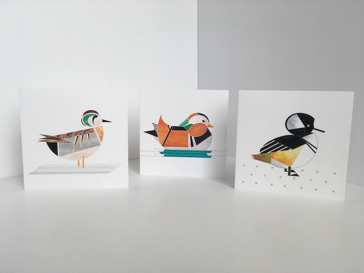 Duck Greeting Card Elegant