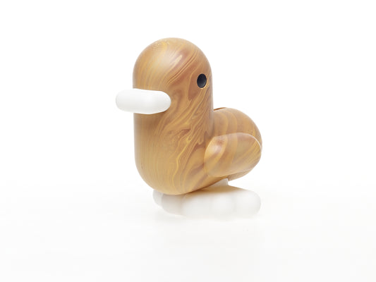 Wood duck piggy bank