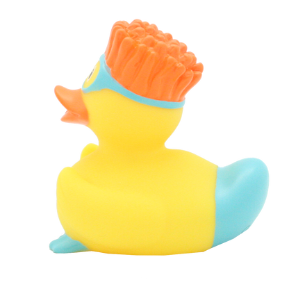 Snorkeling duck