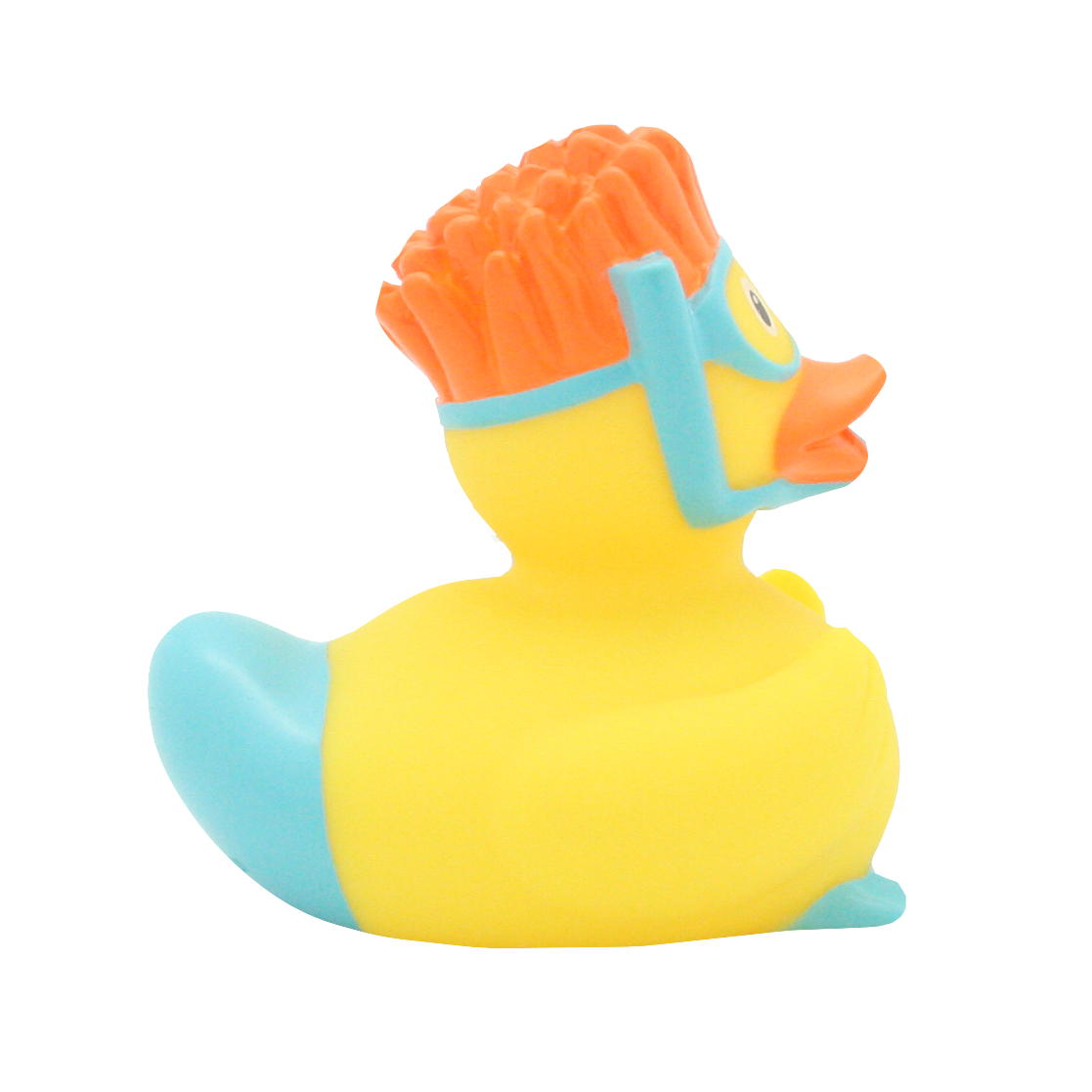 Snorkeling duck