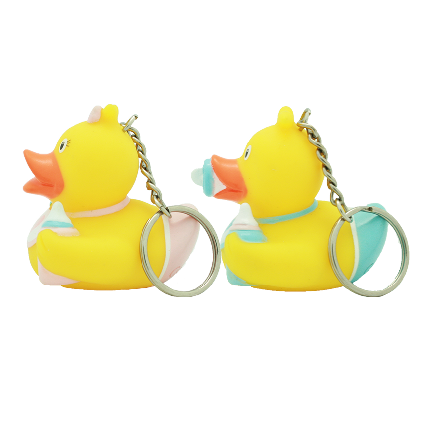 Baby duck keychain