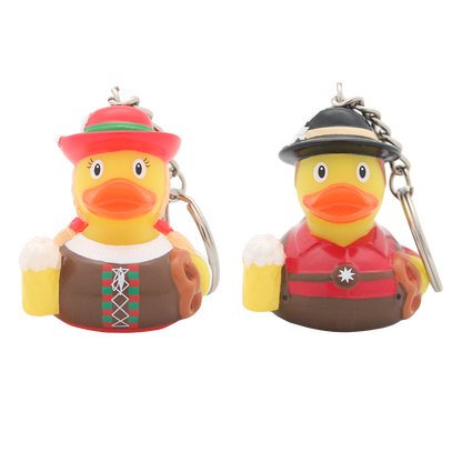 Bavarian duck keychain