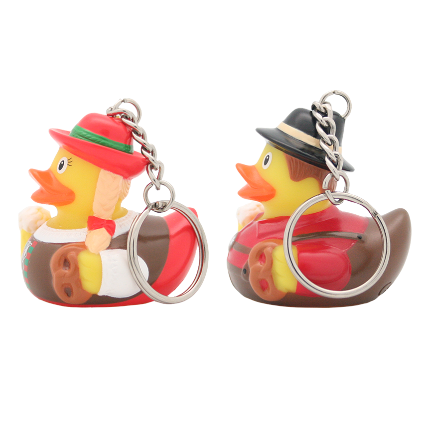 Bavarian duck keychain