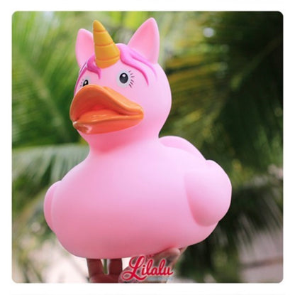 XXL pink unicorn duck