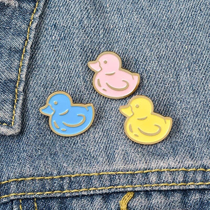 Pink Rubber Duck Pins