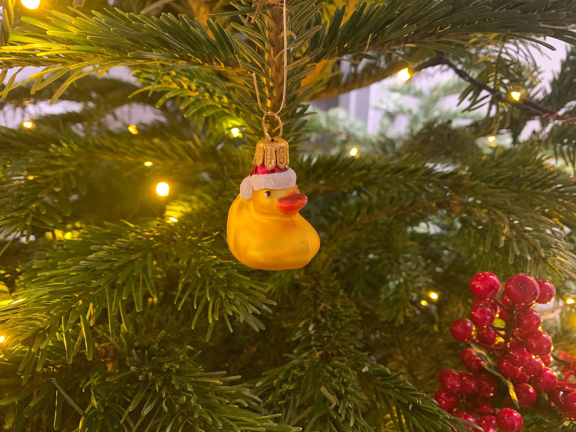 Boule de Noël Canard de Bain Mrs Twinkle - Canard de Bain