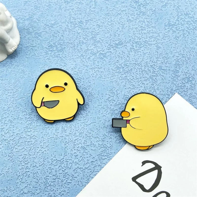 Cartoon Duck Pins – Canard de Bain