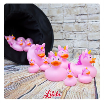 Canard Licorne Rose